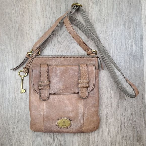 Fossil Handbags - Fossil Leather Crossbody Bag